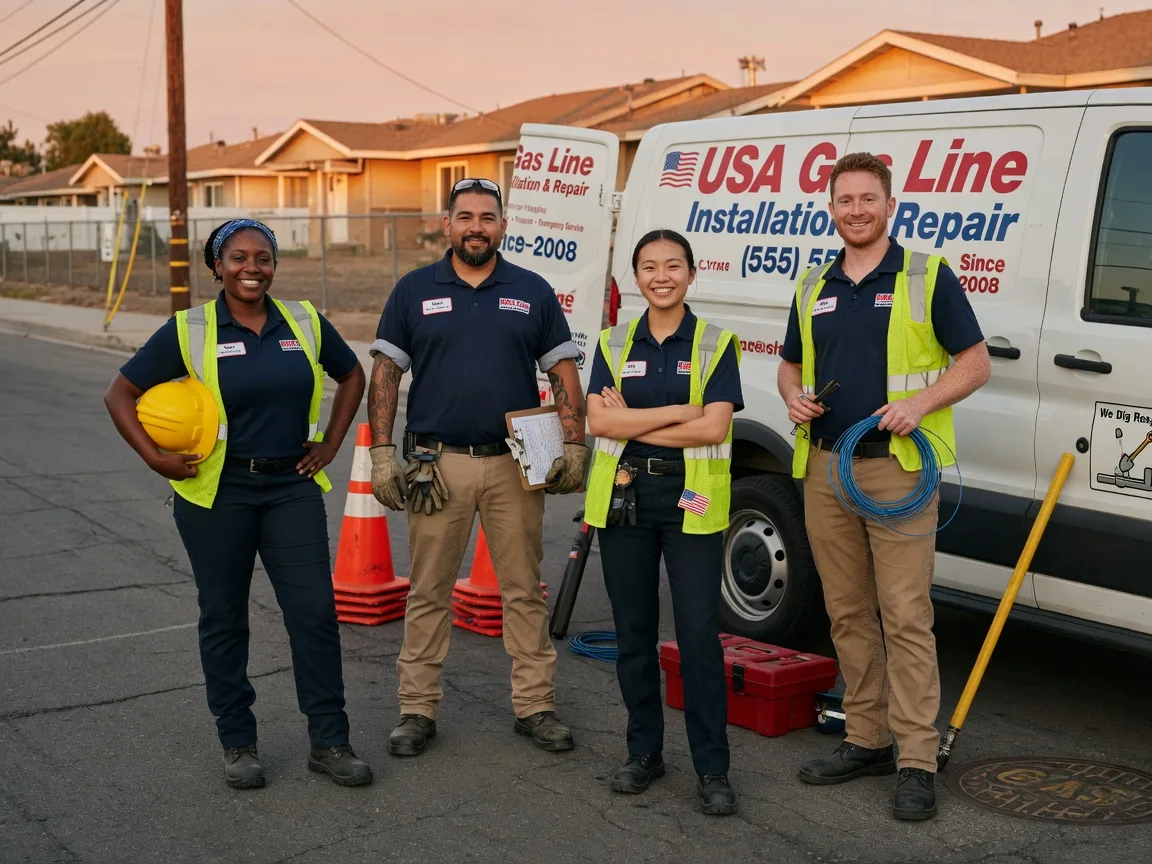 Gas Line Installation company in Marvin, SD